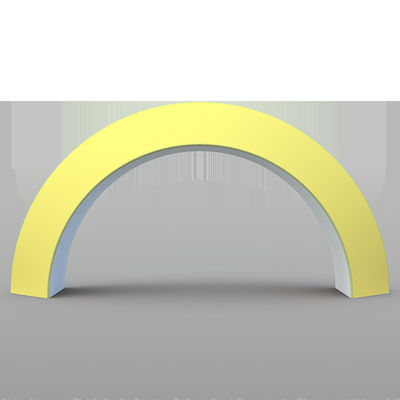 Parti Etkinliği İçin Özel Baskı Alüminyum Yuvarlak Kemer Ekran Standı Arch Banner