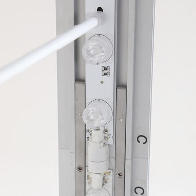 80mm SEG Germe Kumaş Işık Kutusu 8ft Düz Germe Kumaş Ekran ISO