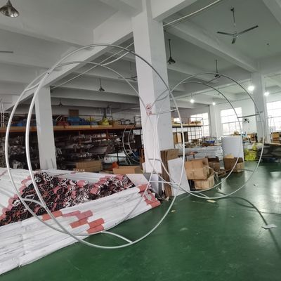 Konik Dairesel Katlanabilir Pop Up Sergi Ekran Ticaret Fuarı Asılı Tabela 60in