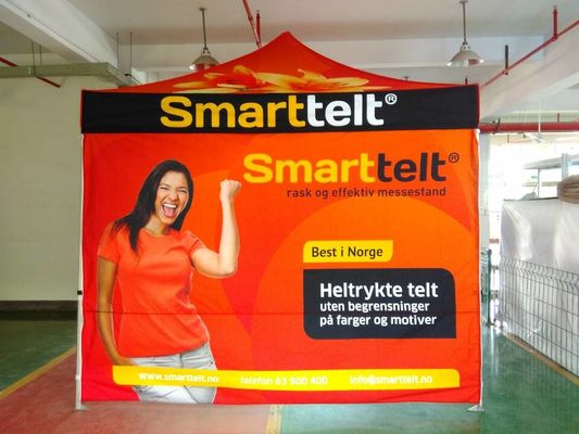 3x4.5m Marquee Açık Gölgelik Çadır Katlanabilir Gazebo Reklam İçin Açılır