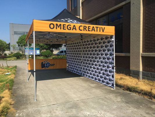 Ticaret Fuarı için 2x2m 10 By 10 Açık Gölgelik Çadır Pop Up Alüminyum Çerçeve