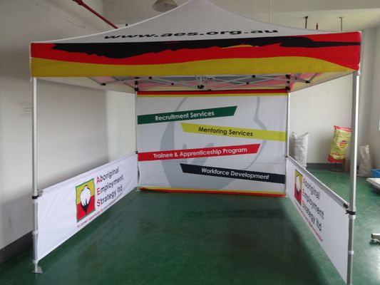 2.5X2.5m 8X8FT Kare Gölge Çadır Suya Dayanıklı 10 X 20 Açık Gölgelik Ticaret Fuarı