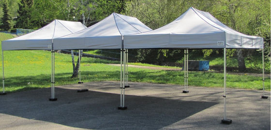 Kamp için Alüminyum Ayarlanabilir Gazebo 10x10 Arka Bahçe Gölgelik Katlanabilir Çadır