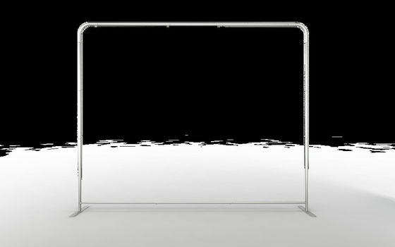 2ft 85x200cm Ağır Hizmet Olay Ticaret Fuarı Afiş Standı Alüminyum Afiş Arka Planında